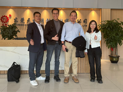 外國客人眼中的天機(jī)傳動(dòng)糾偏機(jī)廠家