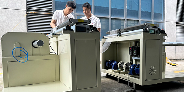 為什么選擇臺(tái)靈機(jī)電定制的雙工位自動(dòng)放卷機(jī)？